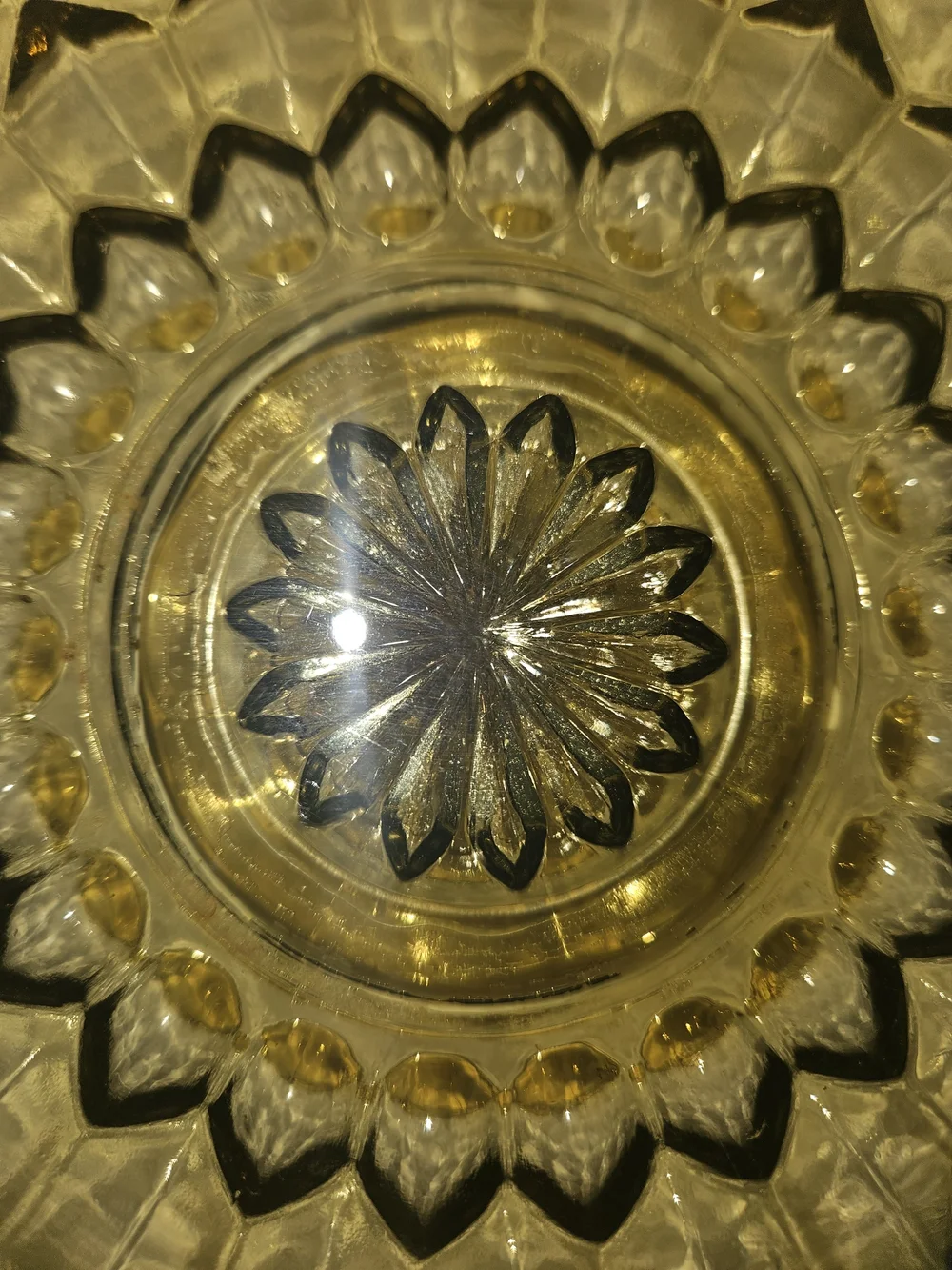 Anchor Hocking decorative amber